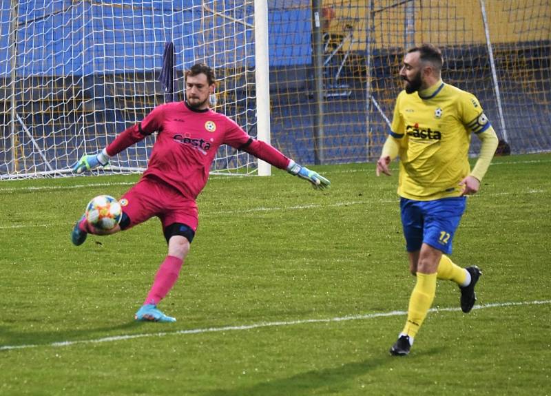 ČFL: FC Písek - Sokol Hostouň 1:1 (1:0).