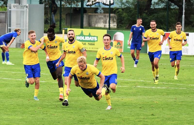 Fotbalová ČFL: FC Písek - Motorlet Praha 1:0 (0:0).