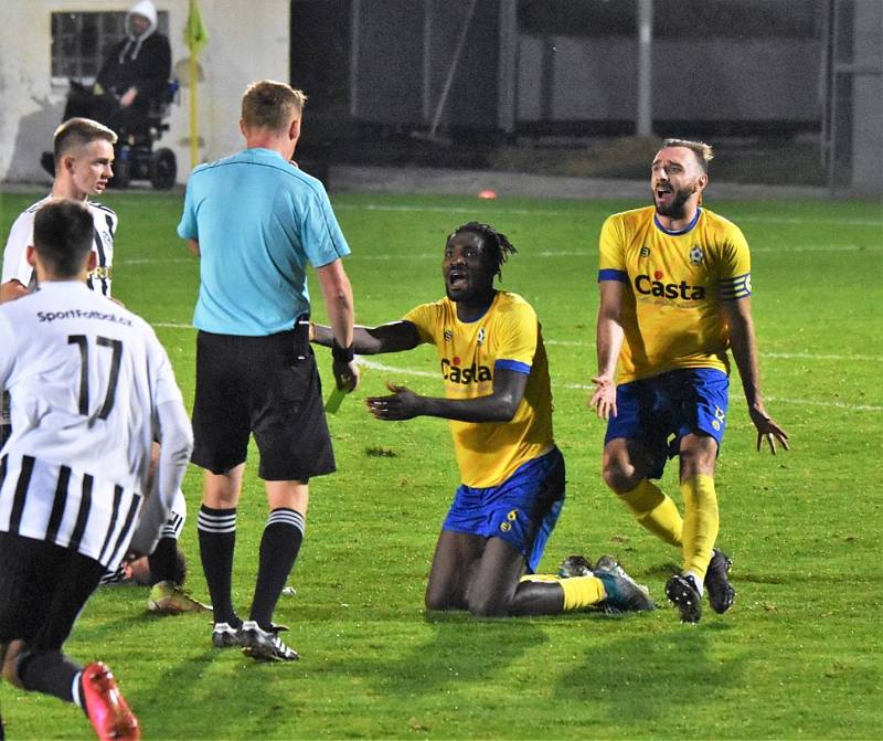 ČFL: FC Písek - Admira Praha 0:2 (0:0). Foto: Jan Škrle