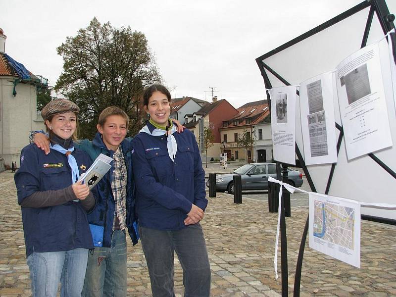 Skauti v Písku připravili k 28. říjnu městskou hru