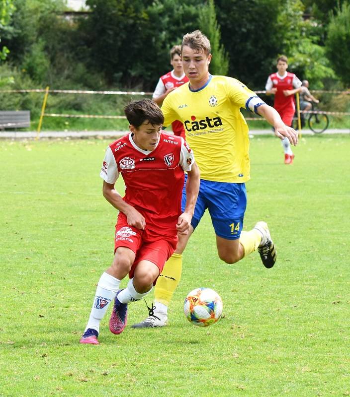 Česká liga dorostu U17: FC Písek - FK Pardubice B 0:3 (0:1).