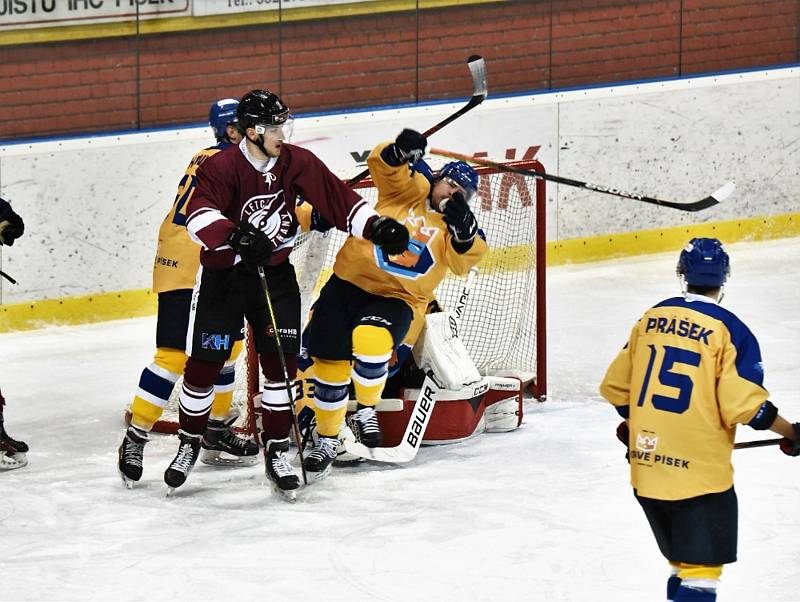 II. liga ledního hokeje: IHC Písek - Letci Letňany 3:5 (1:1, 1:2, 1:2).