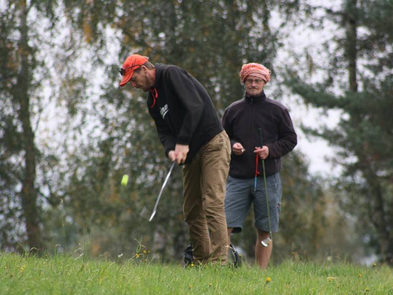 Turnaj v extrémním golfu 7. EG Cup Písek na Velkém Kamýku.