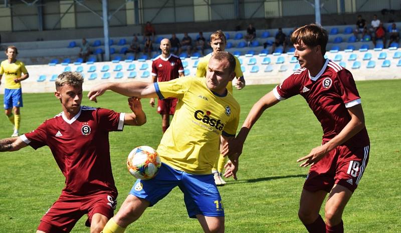 Fotbalová příprava: FC Písek - Sparta Praha B 1:3 (1:2).