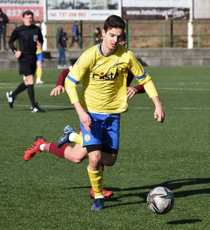 Přípravný fotbal: FC Písek - AC Sparta Praha B 2:1 (2:1). Foto: Jan Škrle