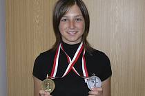Tereza Havelková z Písku vybojovala na mistrovství světa v rybolovné technice žen v Polsku zlatou a stříbrnou medaili.