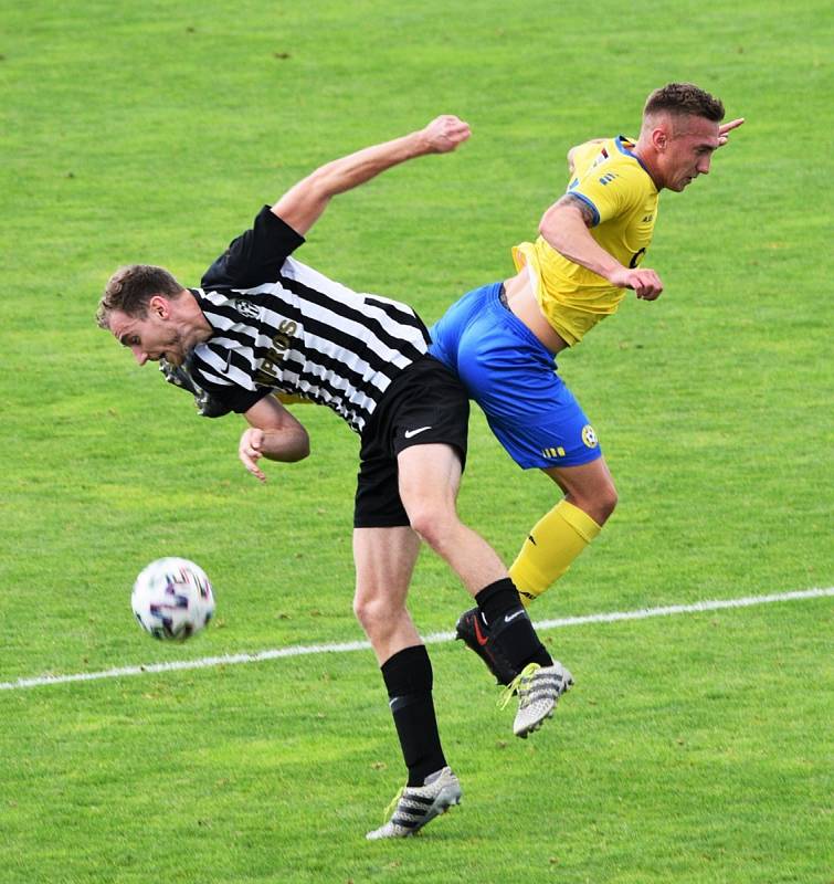 Fortuna ČFL: FC Písek - Admira Praha 3:3.