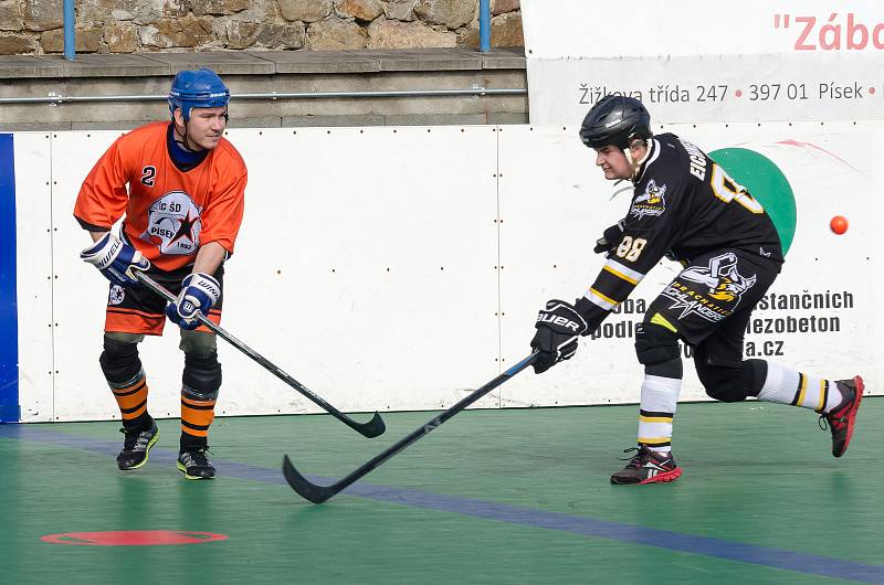 HC ŠD Písek - HBC Prachatice B 15:3 (6:0, 5:2, 4:1)