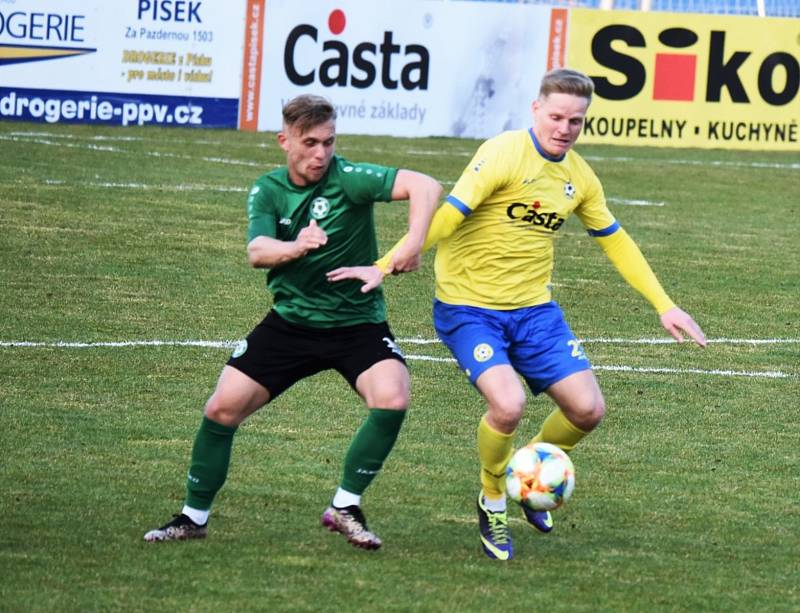 Fotbalová Fortuna ČFL: FC Písek - FK Příbram B 0:1 (0:0).