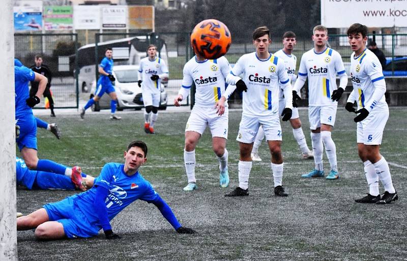 Přípravný fotbal: FC Písek - Baník Ostrava U19 1:2 (0:2).