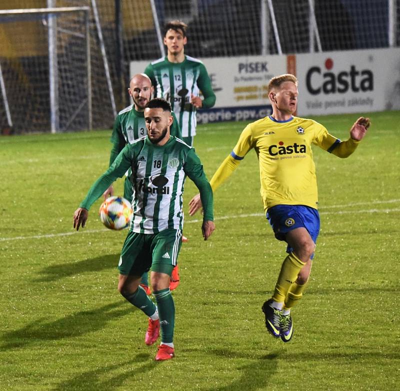 ČFL: FC Písek - Sokol Hostouň 1:1 (1:0).