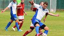 Fotbalová I.A třída: Mirovice - Strunkovice 1:0.