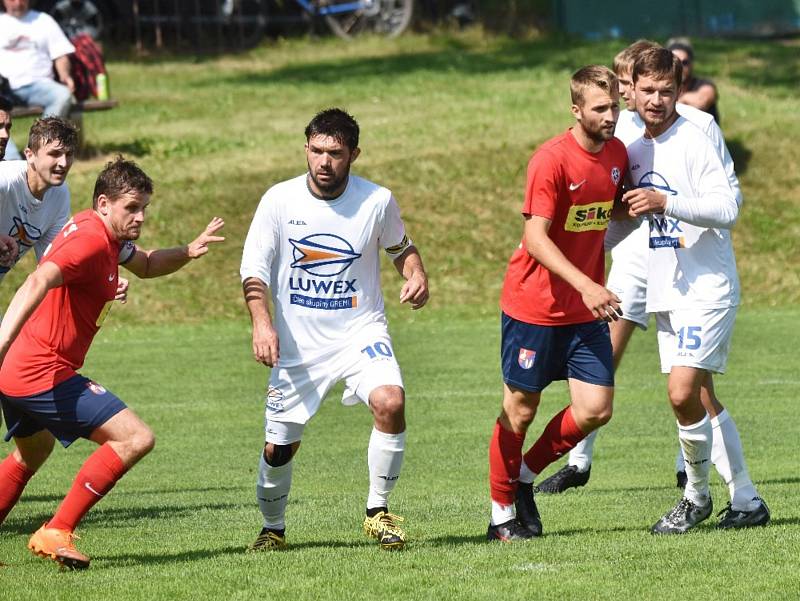 Na podzim Milevsko remizovalo v Čimelicích 2:2 (na snímku), tentokrát doma vzájemný duel vyhrálo 4:1.