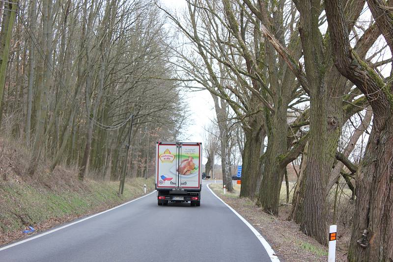 Objízdná trasa Mirovice, Slavkovice, Rakovice.