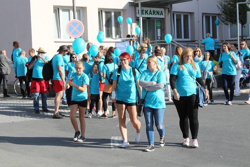 Pochod za zdravé chlapy v Písku.