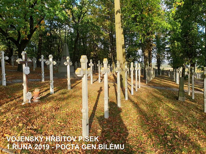 Pietní akce k 78. výročí popravy armádního generála Josefa Bílého.