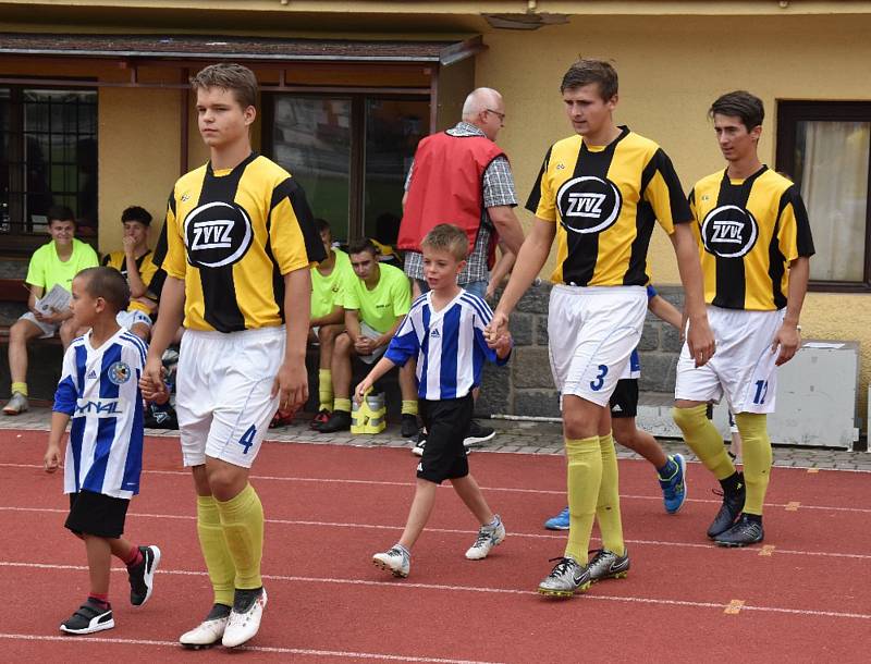 TJ Blatná - FC ZVVZ Milevsko 1:1 (0:0).