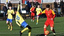 Přípravný fotbal: FC Písek - Dukla Praha 0:4 (0:1).