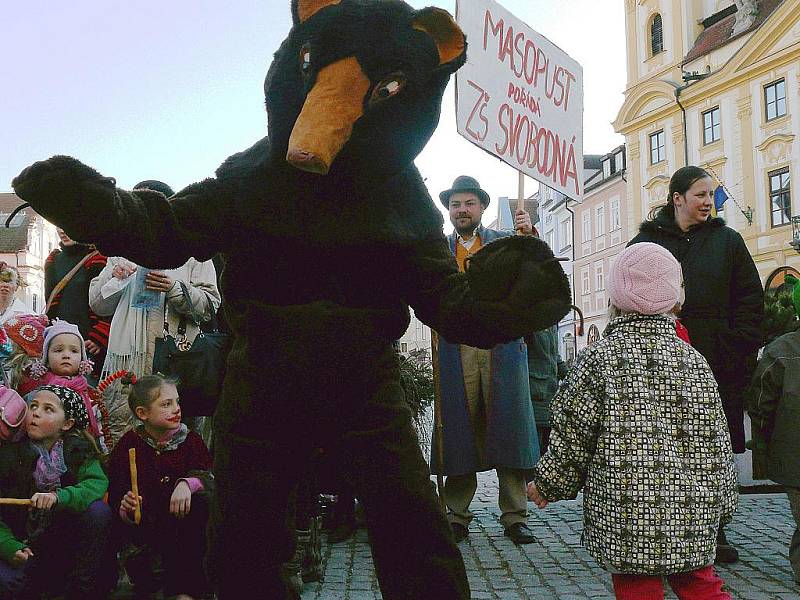 Masopust ZŠ Svobodná.