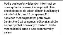 Příchod roku 2021 přinesl další vtipy na téma covidových opatření a aktuálně také na očkování spojené s registrací seniorů.