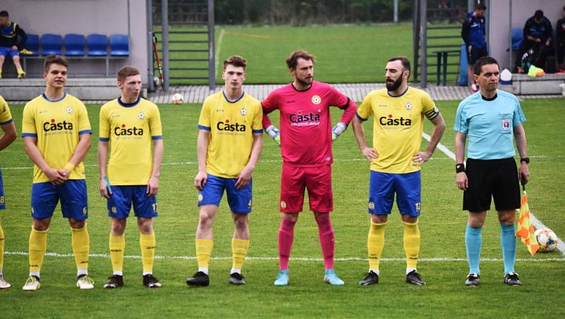 ČFL: FC Písek - Králův Dvůr 2:1 (1:1).