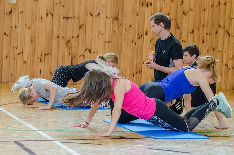 Okresní kolo akce Odznak všestrannosti olympijských vítězů v Písku.