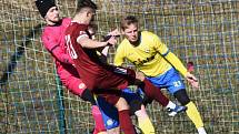 Přípravný fotbal: FC Písek - AC Sparta Praha B 2:1 (2:1). Foto: Jan Škrle