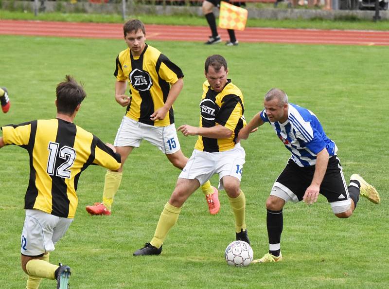 TJ Blatná - FC ZVVZ Milevsko 1:1 (0:0).