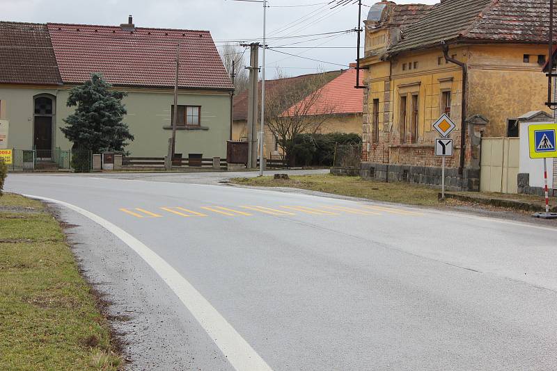 Objízdná trasa Mirovice, Slavkovice, Rakovice.