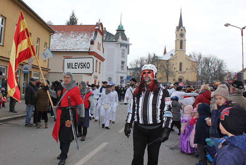 Milevské maškary.