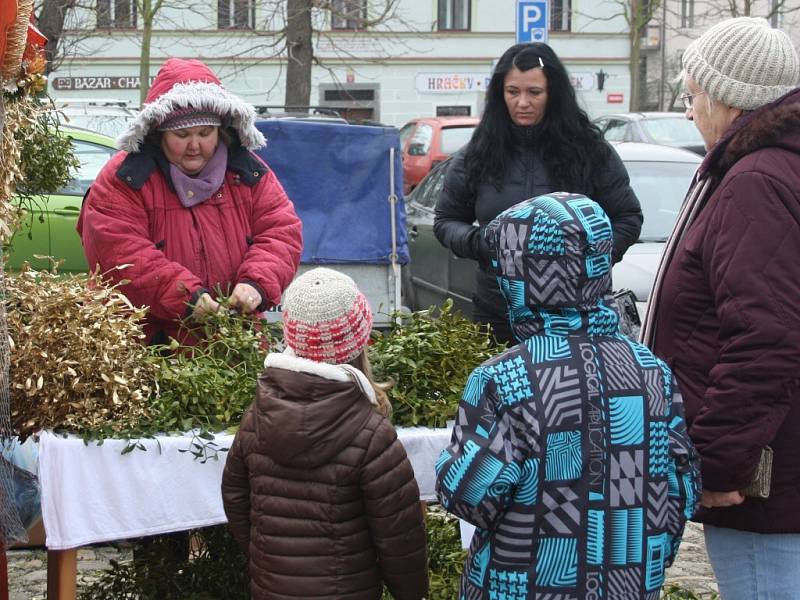 Adventní trhy v Písku.