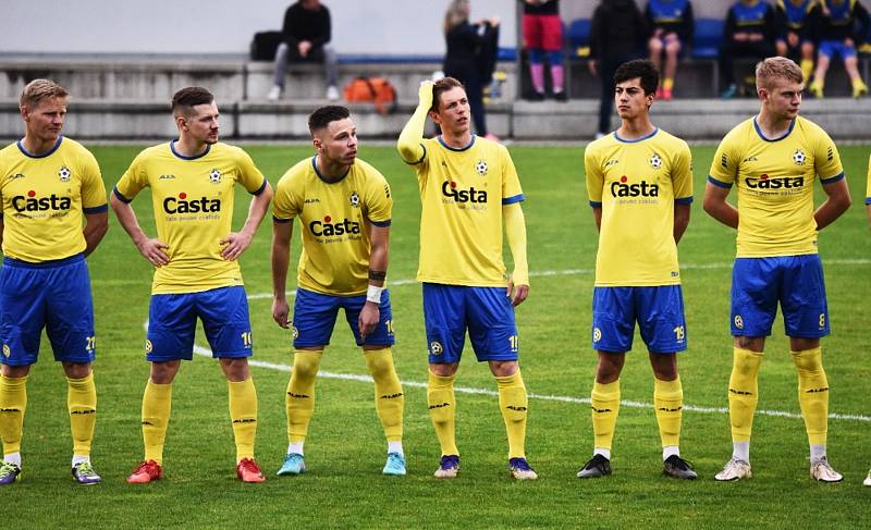 ČFL: FC Písek - Králův Dvůr 2:1 (1:1).