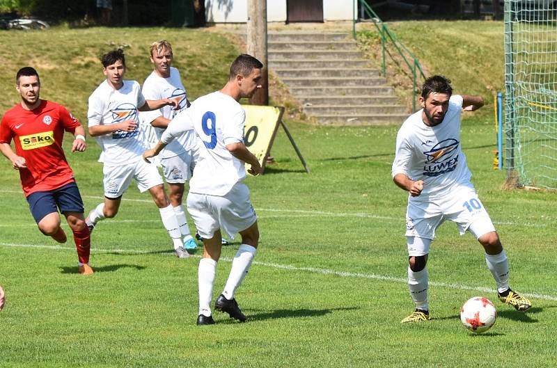 Na podzim Milevsko remizovalo v Čimelicích 2:2 (na snímku), tentokrát doma vzájemný duel vyhrálo 4:1.