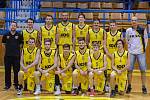 Závěrečný duel sezony 1. ligy basketbalistů Písek - Prostějov.