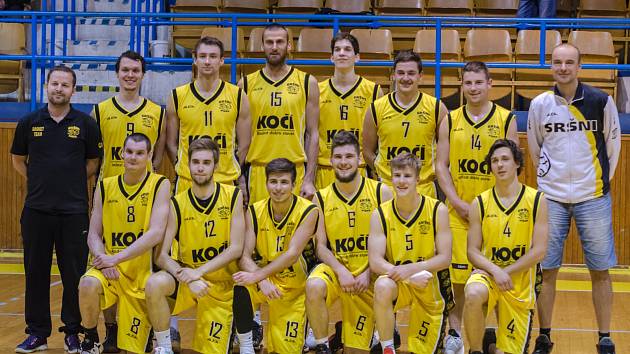 Závěrečný duel sezony 1. ligy basketbalistů Písek - Prostějov.