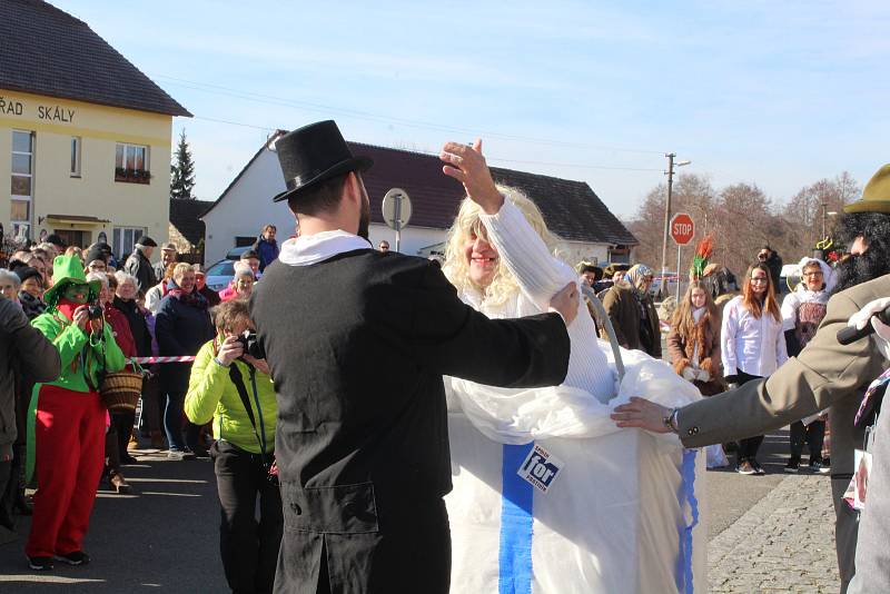 Masopust ve Skalách.