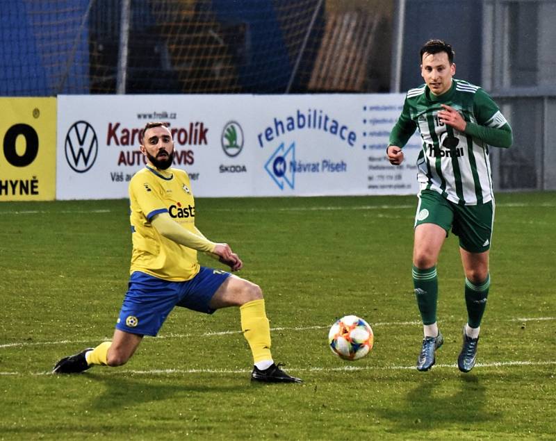 ČFL: FC Písek - Sokol Hostouň 1:1 (1:0).