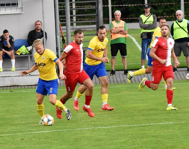 ČFL: FC Písek - Slavia Karlovy Vary 0:5 (0:4).