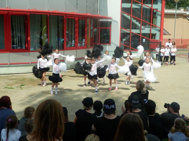 Taneční show v Milevsku. 