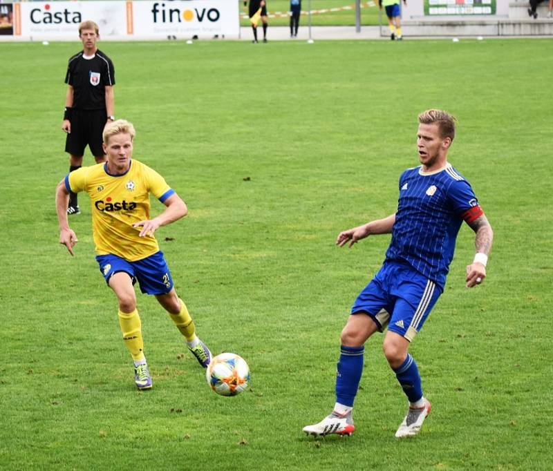 Fotbalová ČFL: FC Písek - Motorlet Praha 1:0 (0:0).