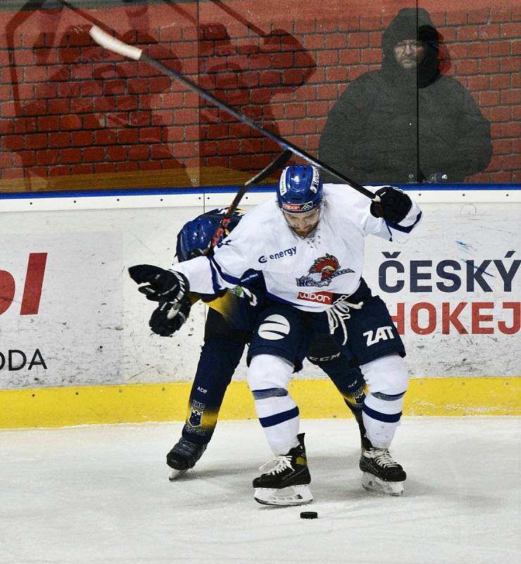 Hokejová II. loga: IHC Králové Písek - HC Tábor 3:7.