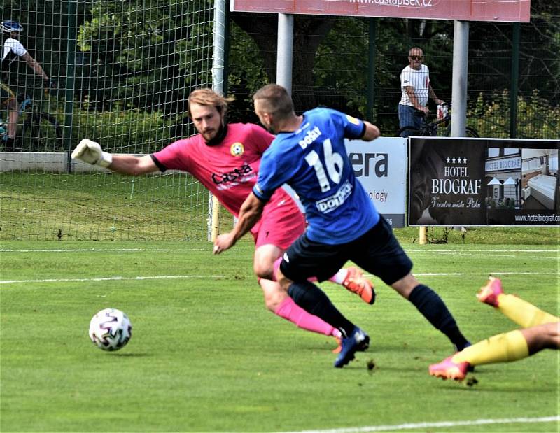 ČFL: FC Písek - Domažlice 1:3 (0:1).