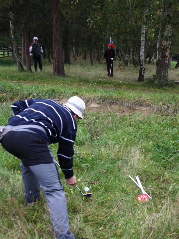 Turnaj v extrémním golfu 7. EG Cup Písek na Velkém Kamýku.