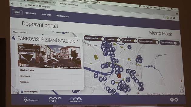 Webový portál nabídne reálná data týkající se parkování či uzavírek ve městě.