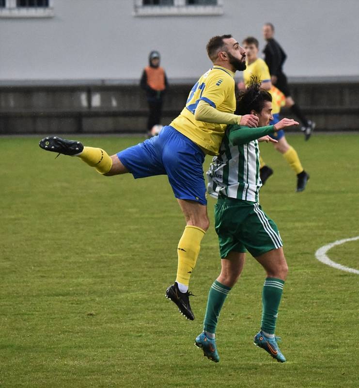 ČFL: FC Písek - Sokol Hostouň 1:1 (1:0).