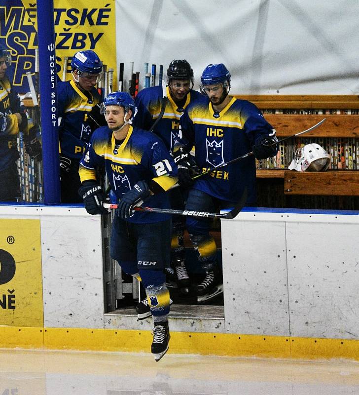 Přípravný hokej: IHC Králové Písek - HC Příbram 4:3.