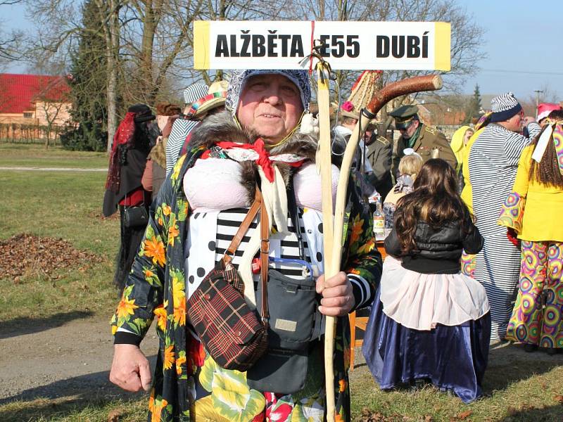 Třicáté výročí masopustu ve Skalách.