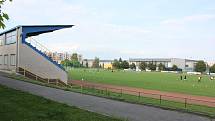 Milevský letní stadion.