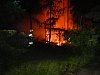 OBRAZEM: V kempu Radava u Orlíku hořelo jedenáct karavanů