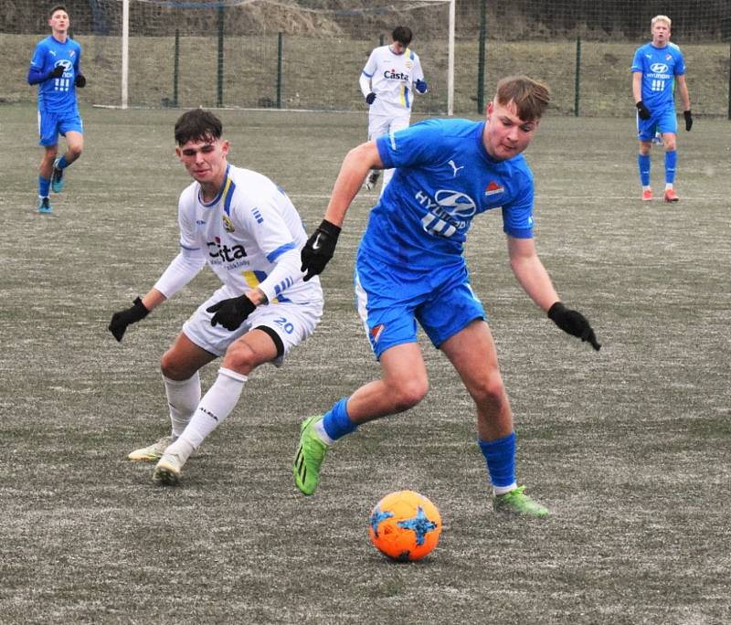 Přípravný fotbal: FC Písek - Baník Ostrava U19 1:2 (0:2).